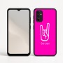 כיסוי בעיצוב אישי עם השם שלך לדגם - Motorola Moto G05 4G בעיצוב יד סלע