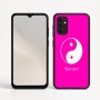 כיסוי בעיצוב אישי עם השם שלך לדגם - Motorola Moto G05 4G בעיצוב סמל יינג יאנג