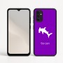 כיסוי בעיצוב אישי עם השם שלך לדגם - Motorola Moto G05 4G בעיצוב כריש ראש פטיש