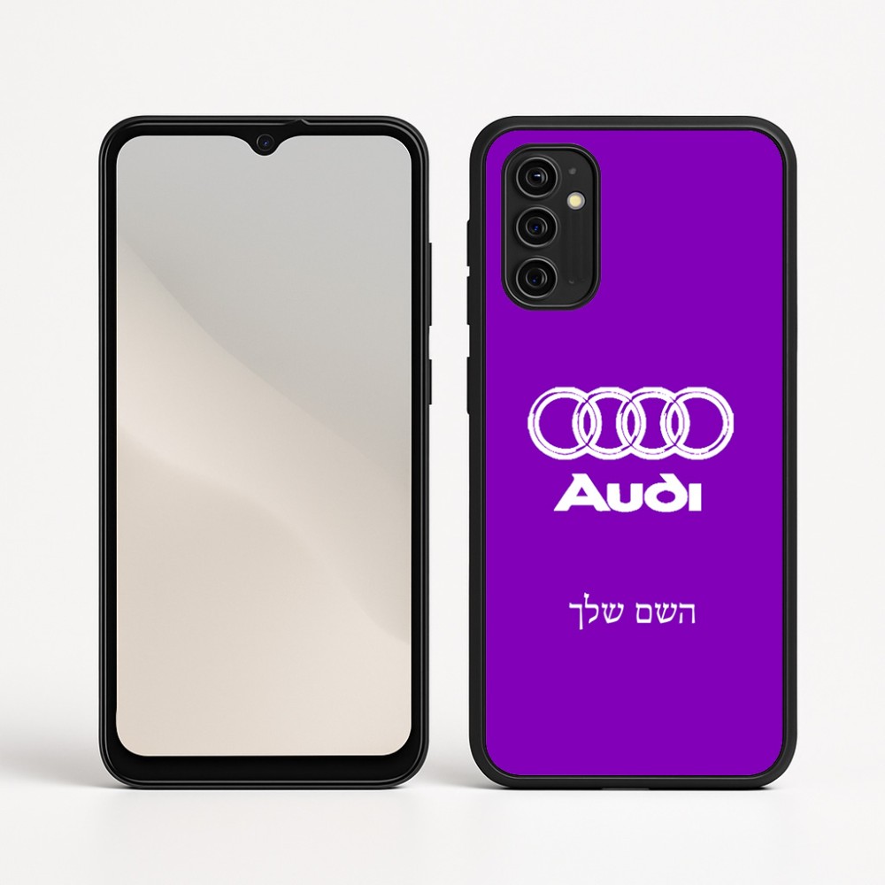 כיסוי בעיצוב אישי עם השם שלך לדגם - Motorola Moto G05 4G בעיצוב אאודי