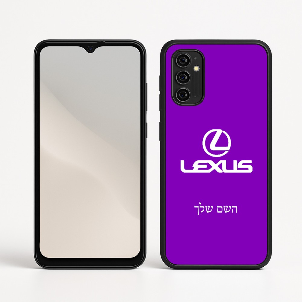 כיסוי בעיצוב אישי עם השם שלך לדגם - Motorola Moto G05 4G בעיצוב לקסוס