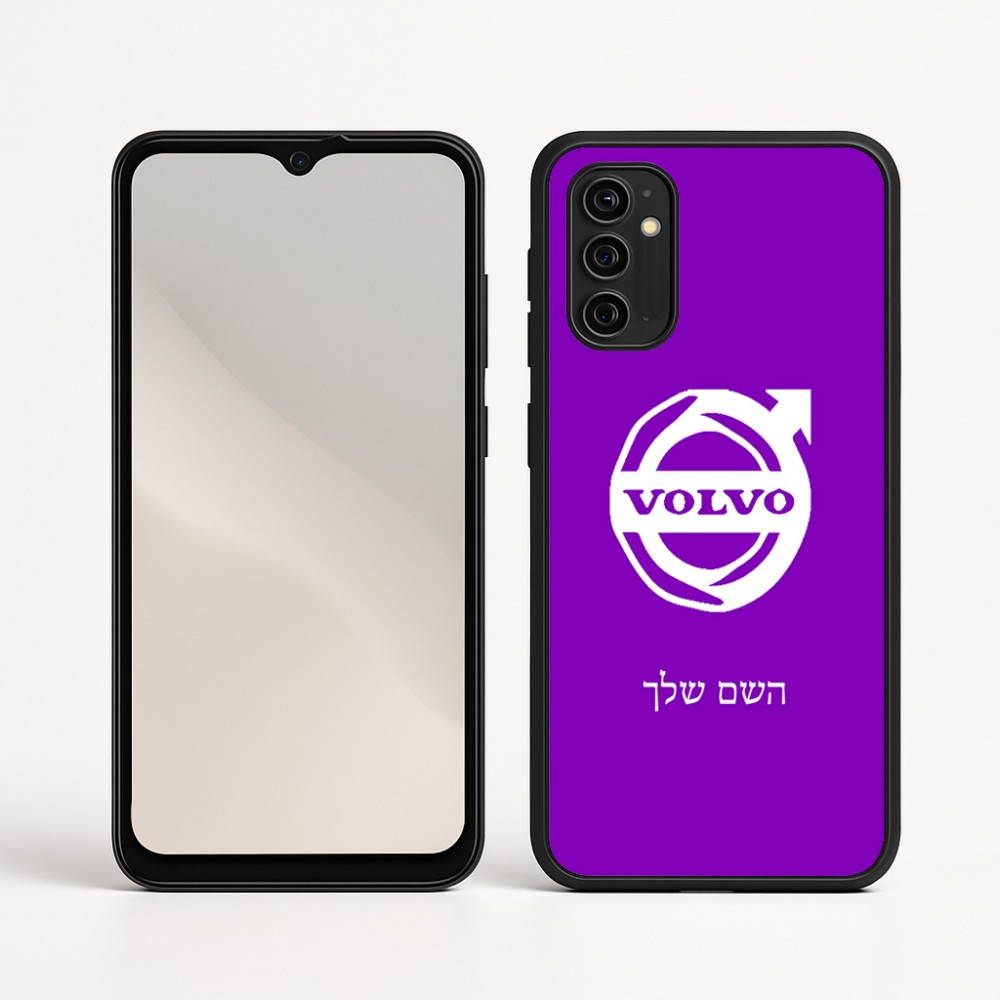 כיסוי בעיצוב אישי עם השם שלך לדגם - Motorola Moto G05 4G בעיצוב וולוו