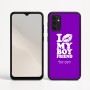 כיסוי בעיצוב אישי עם השם שלך לדגם - Motorola Moto G05 4G בעיצוב נשקי את חבר שלי