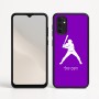 כיסוי בעיצוב אישי עם השם שלך לדגם - Motorola Moto G05 4G בעיצוב שחקן בייסבול