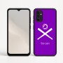 כיסוי בעיצוב אישי עם השם שלך לדגם - Motorola Moto G05 4G בעיצוב כדור בסיס