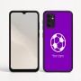 כיסוי בעיצוב אישי עם השם שלך לדגם - Motorola Moto G05 4G בעיצוב כדורגל כדור כדורגל