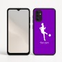 כיסוי בעיצוב אישי עם השם שלך לדגם - Motorola Moto G05 4G בעיצוב שחקנית כדורגל - אישה