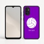 כיסוי בעיצוב אישי עם השם שלך לדגם - Motorola Moto G05 4G בעיצוב כדור כדורעף