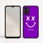 כיסוי בעיצוב אישי עם השם שלך לדגם - Motorola Moto G05 4G בעיצוב סמיילי