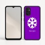 כיסוי בעיצוב אישי עם השם שלך לדגם - Motorola Moto G05 4G בעיצוב שלג