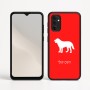 כיסוי בעיצוב אישי עם השם שלך לדגם - Motorola Moto G05 4G בעיצוב כלב