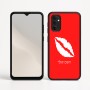 כיסוי בעיצוב אישי עם השם שלך לדגם - Motorola Moto G05 4G בעיצוב שפתיים - נשיקה
