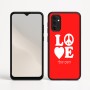 כיסוי בעיצוב אישי עם השם שלך לדגם - Motorola Moto G05 4G בעיצוב אהבה