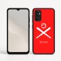 כיסוי בעיצוב אישי עם השם שלך לדגם - Motorola Moto G05 4G בעיצוב כדור בסיס