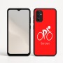 כיסוי בעיצוב אישי עם השם שלך לדגם - Motorola Moto G05 4G בעיצוב אופניים אולימפיים
