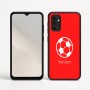 כיסוי בעיצוב אישי עם השם שלך לדגם - Motorola Moto G05 4G בעיצוב כדורגל כדור כדורגל