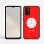 כיסוי בעיצוב אישי עם השם שלך לדגם - Motorola Moto G05 4G בעיצוב כדור כדורעף