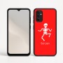 כיסוי בעיצוב אישי עם השם שלך לדגם - Motorola Moto G05 4G בעיצוב סקלטון