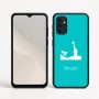 כיסוי בעיצוב אישי עם השם שלך לדגם - Motorola Moto G05 4G בעיצוב ג'ירפה באפריקה