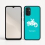 כיסוי בעיצוב אישי עם השם שלך לדגם - Motorola Moto G05 4G בעיצוב הארלי-דיווידסון