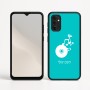 כיסוי בעיצוב אישי עם השם שלך לדגם - Motorola Moto G05 4G בעיצוב תקליטור - אזור מוזיקה