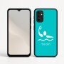 כיסוי בעיצוב אישי עם השם שלך לדגם - Motorola Moto G05 4G בעיצוב כדור מים אולימפי