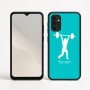 כיסוי בעיצוב אישי עם השם שלך לדגם - Motorola Moto G05 4G בעיצוב הרמת משקולות