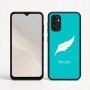 כיסוי בעיצוב אישי עם השם שלך לדגם - Motorola Moto G05 4G בעיצוב נוצת נוצה
