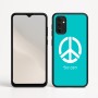 כיסוי בעיצוב אישי עם השם שלך לדגם - Motorola Moto G05 4G בעיצוב סמל השלום