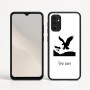 כיסוי בעיצוב אישי עם השם שלך לדגם - Motorola Moto G05 4G בעיצוב נשר אמריקאי