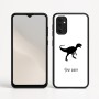 כיסוי בעיצוב אישי עם השם שלך לדגם - Motorola Moto G05 4G בעיצוב דינוזאור