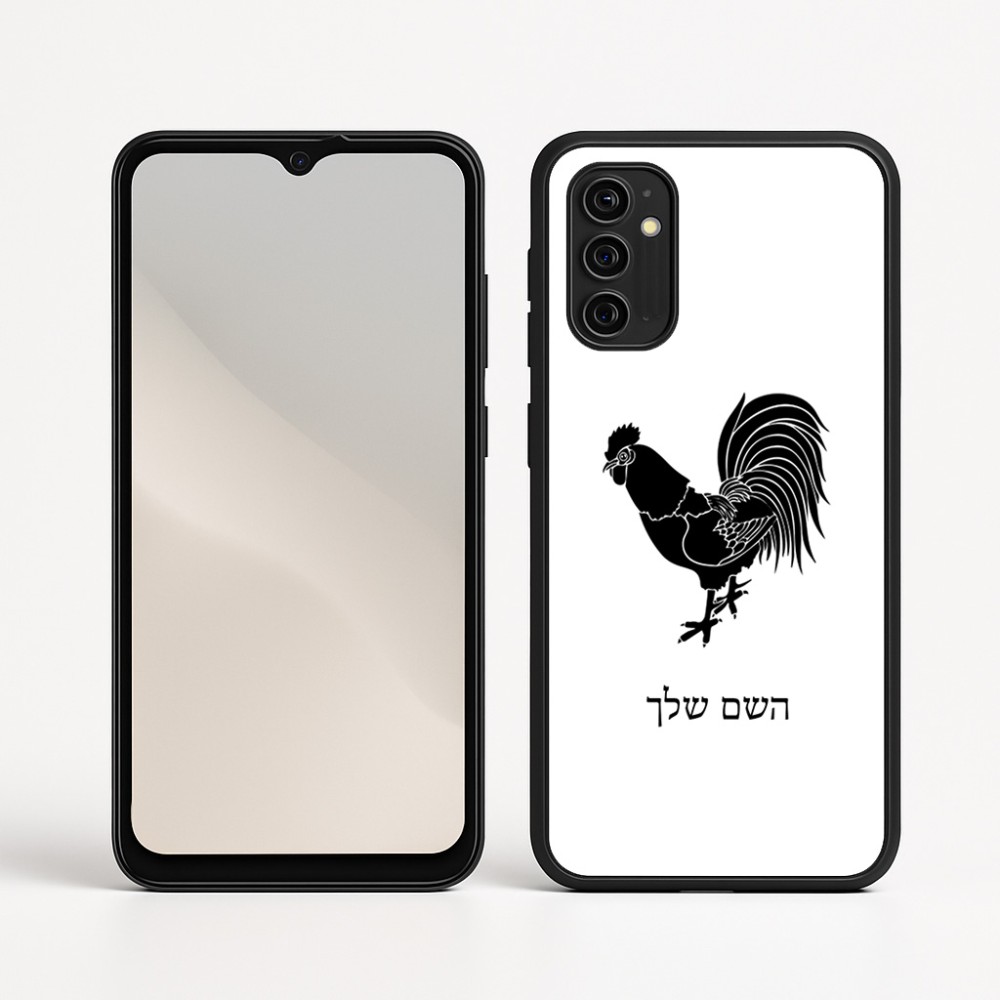 כיסוי בעיצוב אישי עם השם שלך לדגם - Motorola Moto G05 4G בעיצוב תרנגול