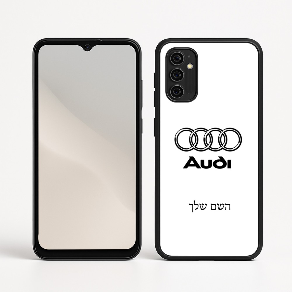 כיסוי בעיצוב אישי עם השם שלך לדגם - Motorola Moto G05 4G בעיצוב אאודי