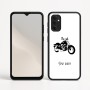 כיסוי בעיצוב אישי עם השם שלך לדגם - Motorola Moto G05 4G בעיצוב הארלי-דיווידסון