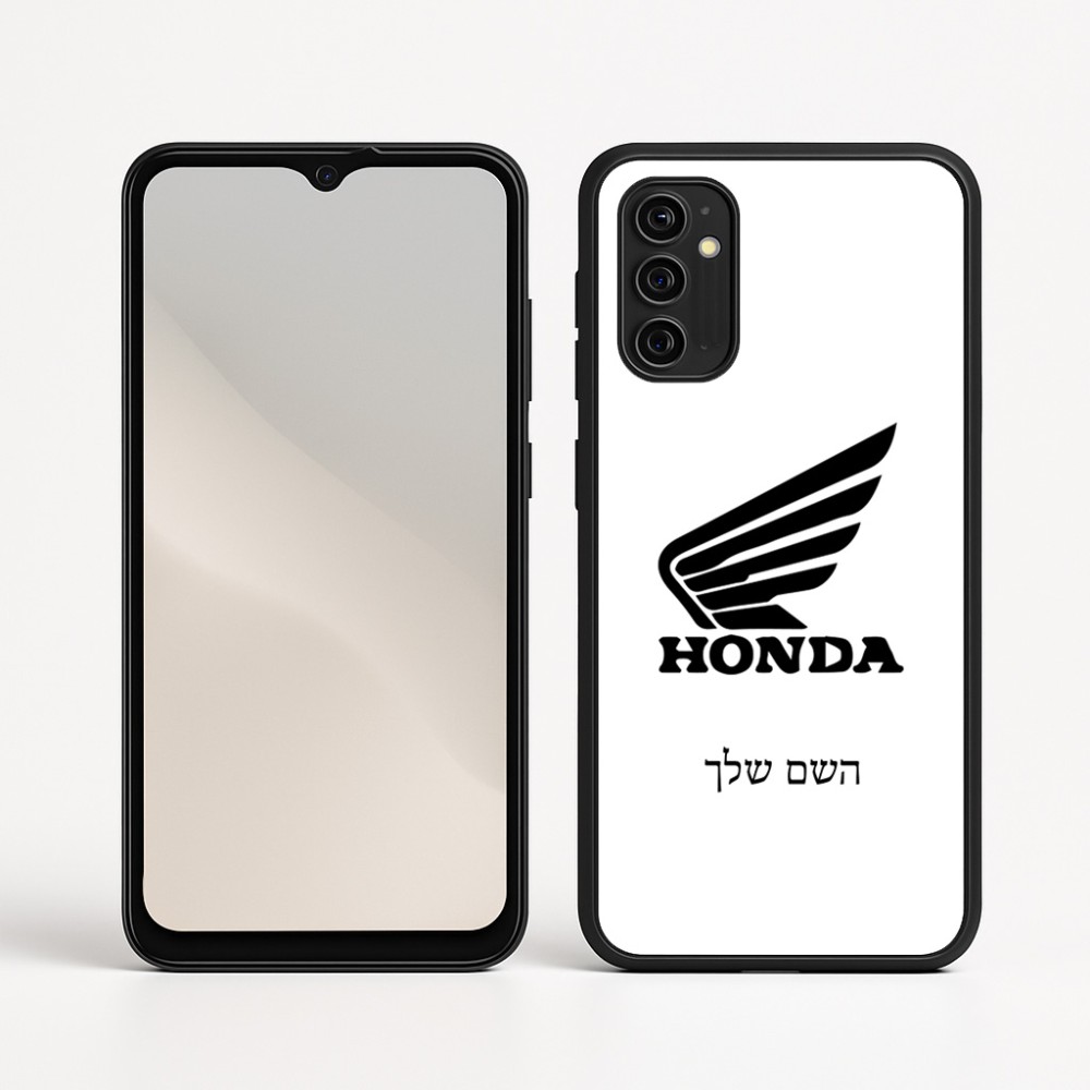 כיסוי בעיצוב אישי עם השם שלך לדגם - Motorola Moto G05 4G בעיצוב הונדה