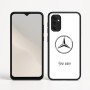 כיסוי בעיצוב אישי עם השם שלך לדגם - Motorola Moto G05 4G בעיצוב מרצדס-בנץ