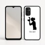 כיסוי בעיצוב אישי עם השם שלך לדגם - Motorola Moto G05 4G בעיצוב צלמת - אישה