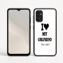 כיסוי בעיצוב אישי עם השם שלך לדגם - Motorola Moto G05 4G בעיצוב אוהב את החברה שלי