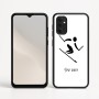 כיסוי בעיצוב אישי עם השם שלך לדגם - Motorola Moto G05 4G בעיצוב סקי אולימפי