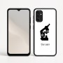 כיסוי בעיצוב אישי עם השם שלך לדגם - Motorola Moto G05 4G בעיצוב מיקרוסקופ