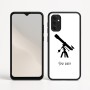 כיסוי בעיצוב אישי עם השם שלך לדגם - Motorola Moto G05 4G בעיצוב טלסקופ