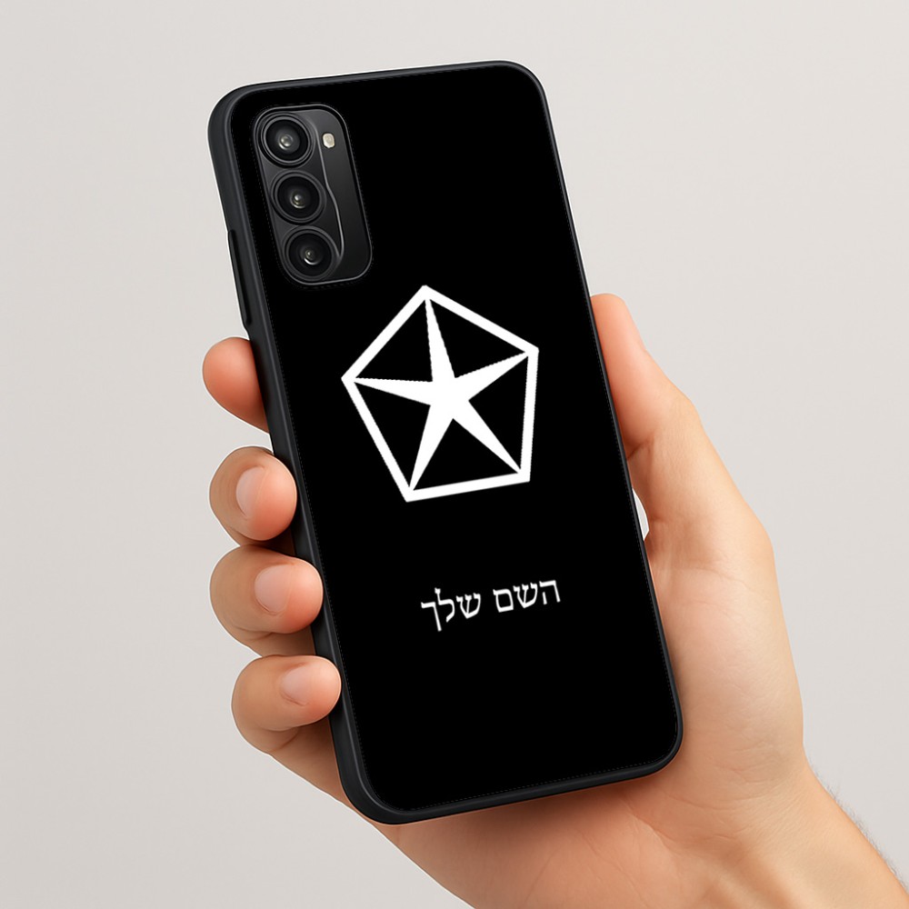 כיסוי בעיצוב אישי עם השם שלך לדגם - Motorola Moto G05 4G בעיצוב קרייזלר