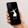 כיסוי בעיצוב אישי עם השם שלך לדגם - Motorola Moto G05 4G בעיצוב בלרינה