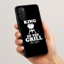 כיסוי בעיצוב אישי עם השם שלך לדגם - Motorola Moto G05 4G בעיצוב מלך הגריל