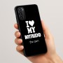 כיסוי בעיצוב אישי עם השם שלך לדגם - Motorola Moto G05 4G בעיצוב אוהבת את החבר שלי