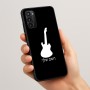 כיסוי בעיצוב אישי עם השם שלך לדגם - Motorola Moto G05 4G בעיצוב גיטרה