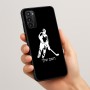 כיסוי בעיצוב אישי עם השם שלך לדגם - Motorola Moto G05 4G בעיצוב שחקן הוקי