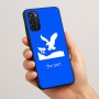 כיסוי בעיצוב אישי עם השם שלך לדגם - Motorola Moto G05 4G בעיצוב נשר אמריקאי