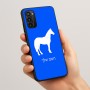 כיסוי בעיצוב אישי עם השם שלך לדגם - Motorola Moto G05 4G בעיצוב סוס