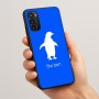 כיסוי בעיצוב אישי עם השם שלך לדגם - Motorola Moto G05 4G בעיצוב פינגווין